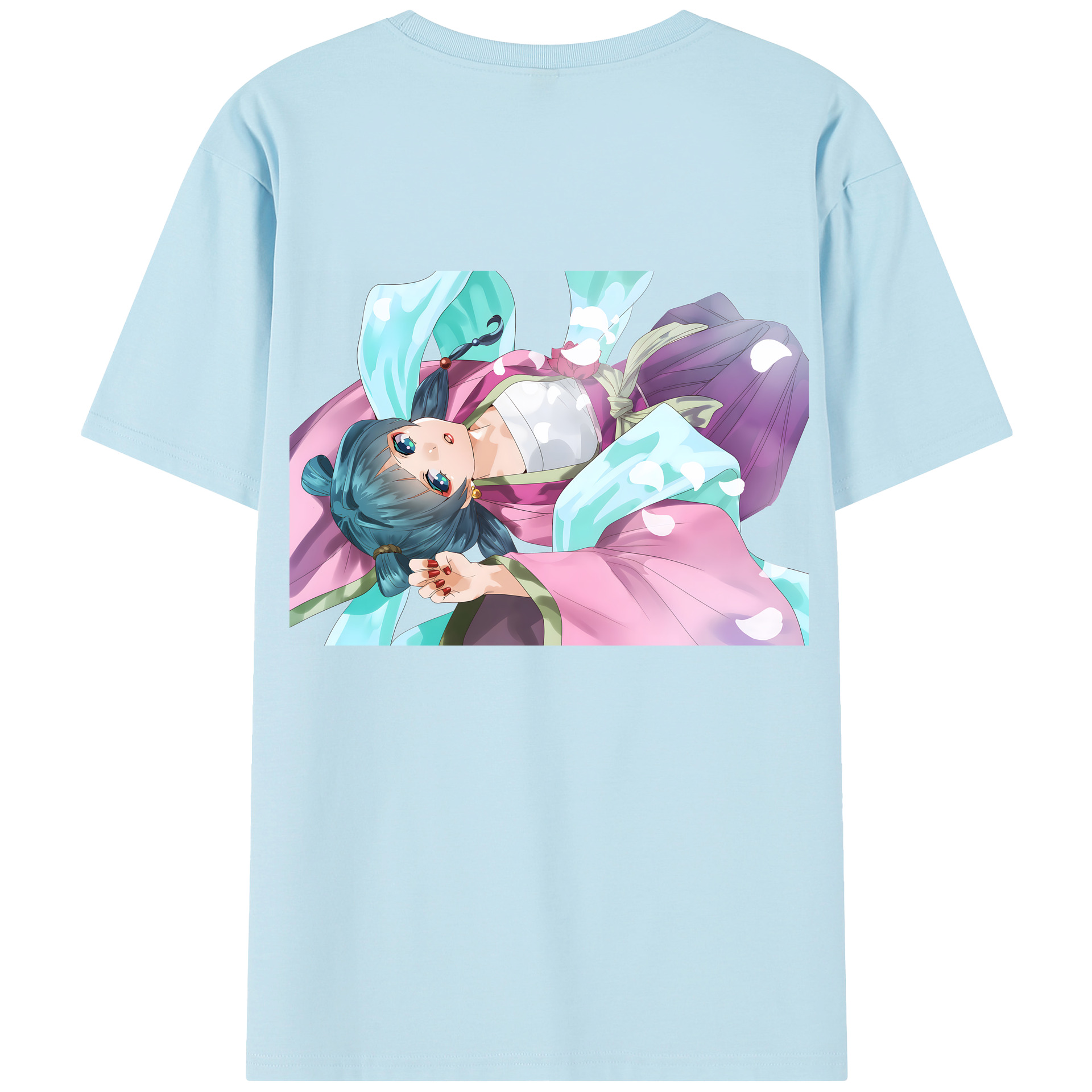 （画像用） 薬屋のひとりごと The Apothecary Diaries 綿100％半袖Tシャツ（背面プリント）